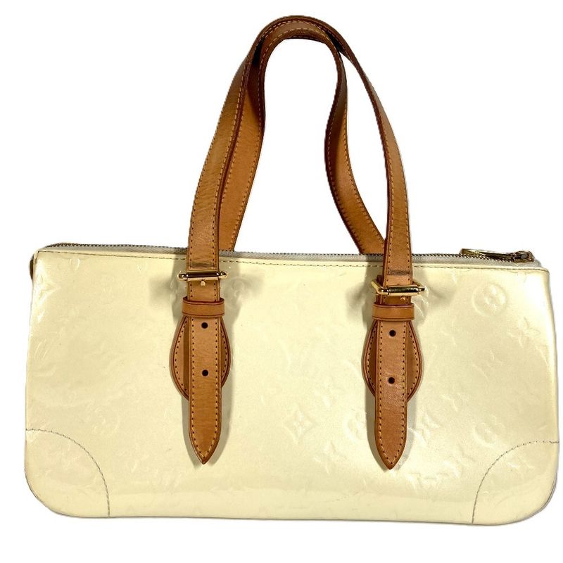 Louis Vuitton Handbag Rosewood Avenue Monogram Vernis Canvas Pe Lou White — view 2