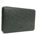 Louis Vuitton Taiga Coin Purse Noir Black RFID Case — view 2