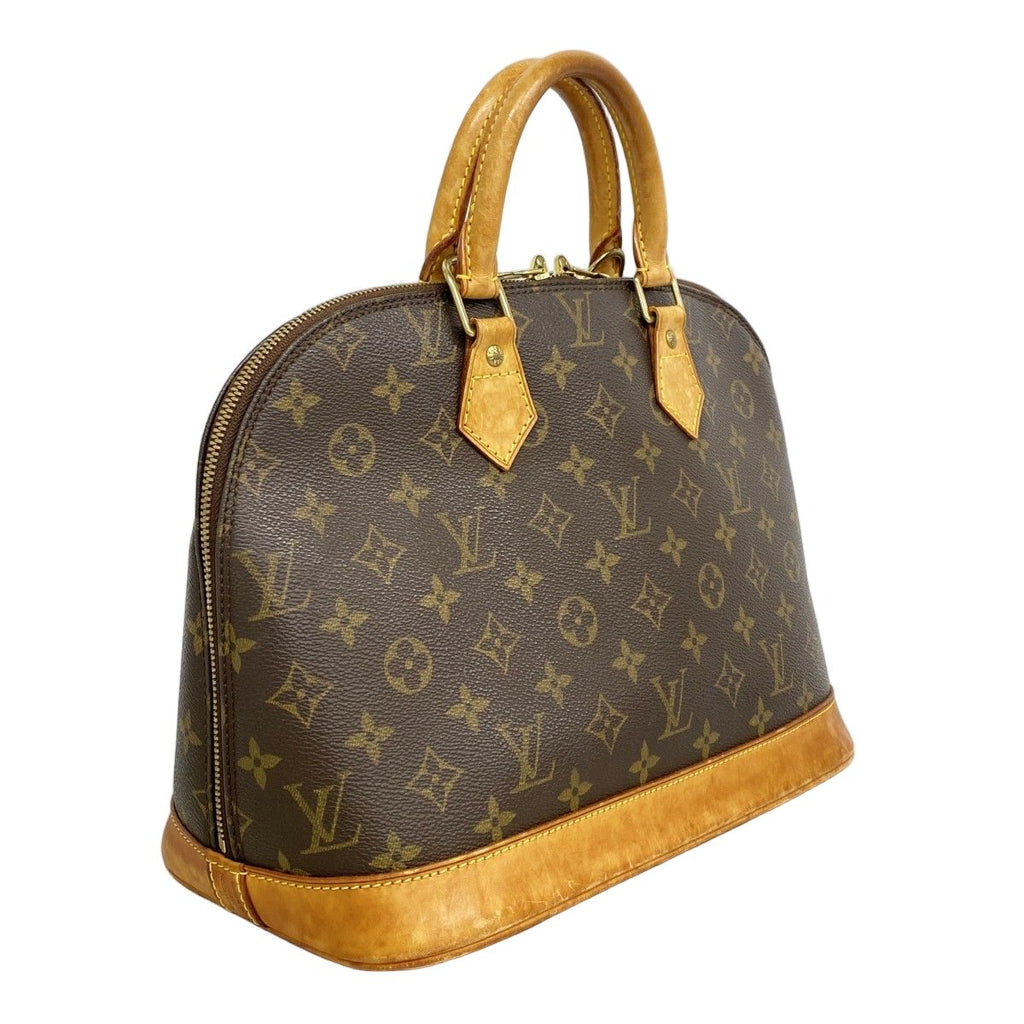 Louis Vuitton Handbag Monogram Alma Brown — view 2
