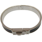Hermes Kelly Men Sp0212 Metal Noir Black Matte Bangle 1698 — view 5