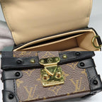 Louis Vuitton Essential Trunk Monogram Chain Shoulder Bag Party — view 7