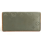 Louis Vuitton Wallet Portefeuille Brother Canvas Leather Gray