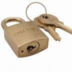 Chanel Coco Logo Padlock Cadenna Key Clochette with Case Charm Calf Leather GP — view 4