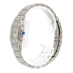 Cartier Santos Galbe SM White Dial Watch — view 2