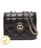 Gucci Chain Shoulder Bag Deco Mini Quilted