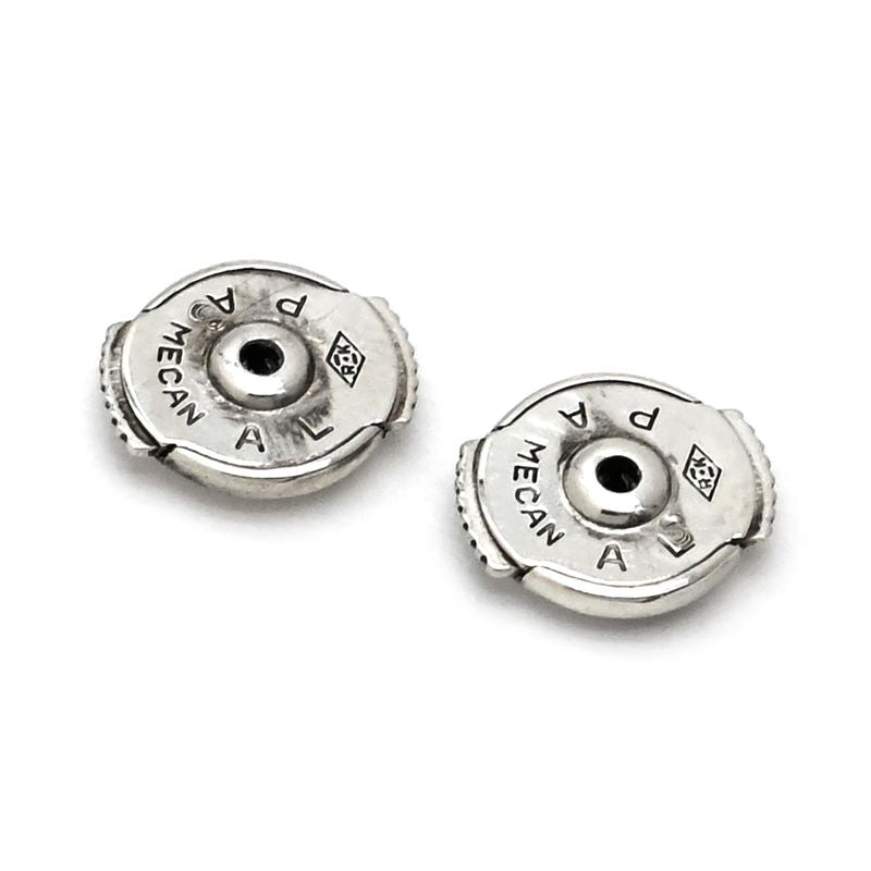 Hermes Earrings Silver 925 AG SV Loop Hoop Swing — view 8