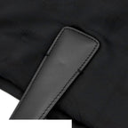Chanel New Travel Line Black Nylon Leather Tote Bag MM — view 7