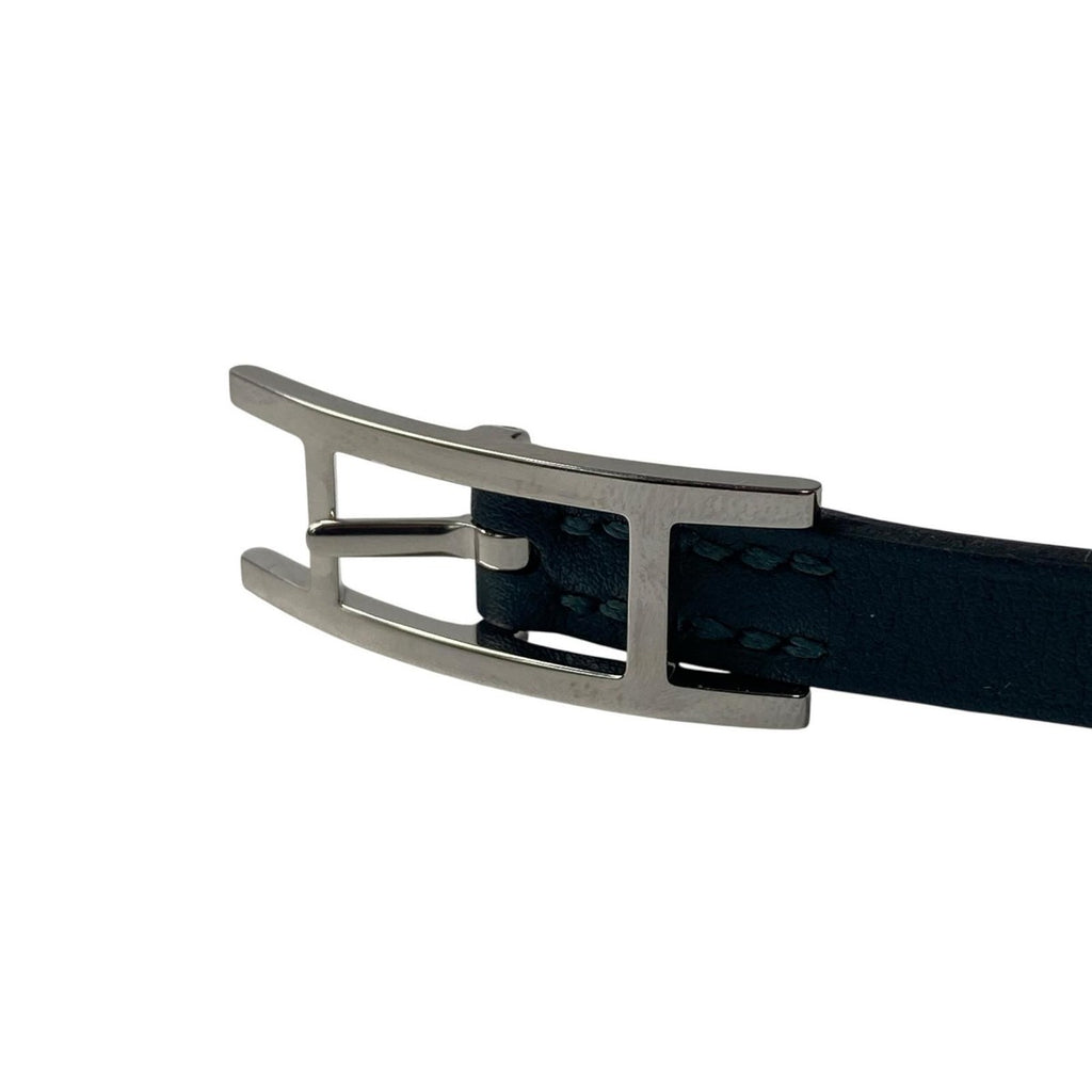 Hermes Double Tour Bracelet Navy — view 8