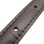 Louis Vuitton Shoulder Strap Leather Brown Gold Hardware For Damier Accessories — view 6