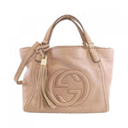 Gucci Bag Leather Pink Light