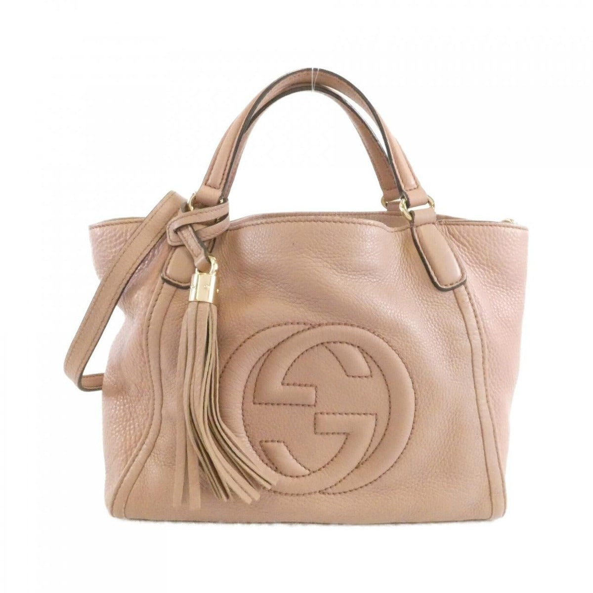 Gucci Bag Leather Pink Light