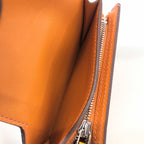 Hermes Camaille Mini Coin Case Veau Epsom Orange Pink — view 9
