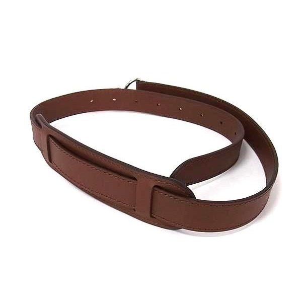 Louis Vuitton Leather Bag Shoulder Strap Crossbody Brown — view 2