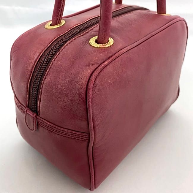 Loewe Handbag Bordeaux Anagram Nappa Leather — view 8