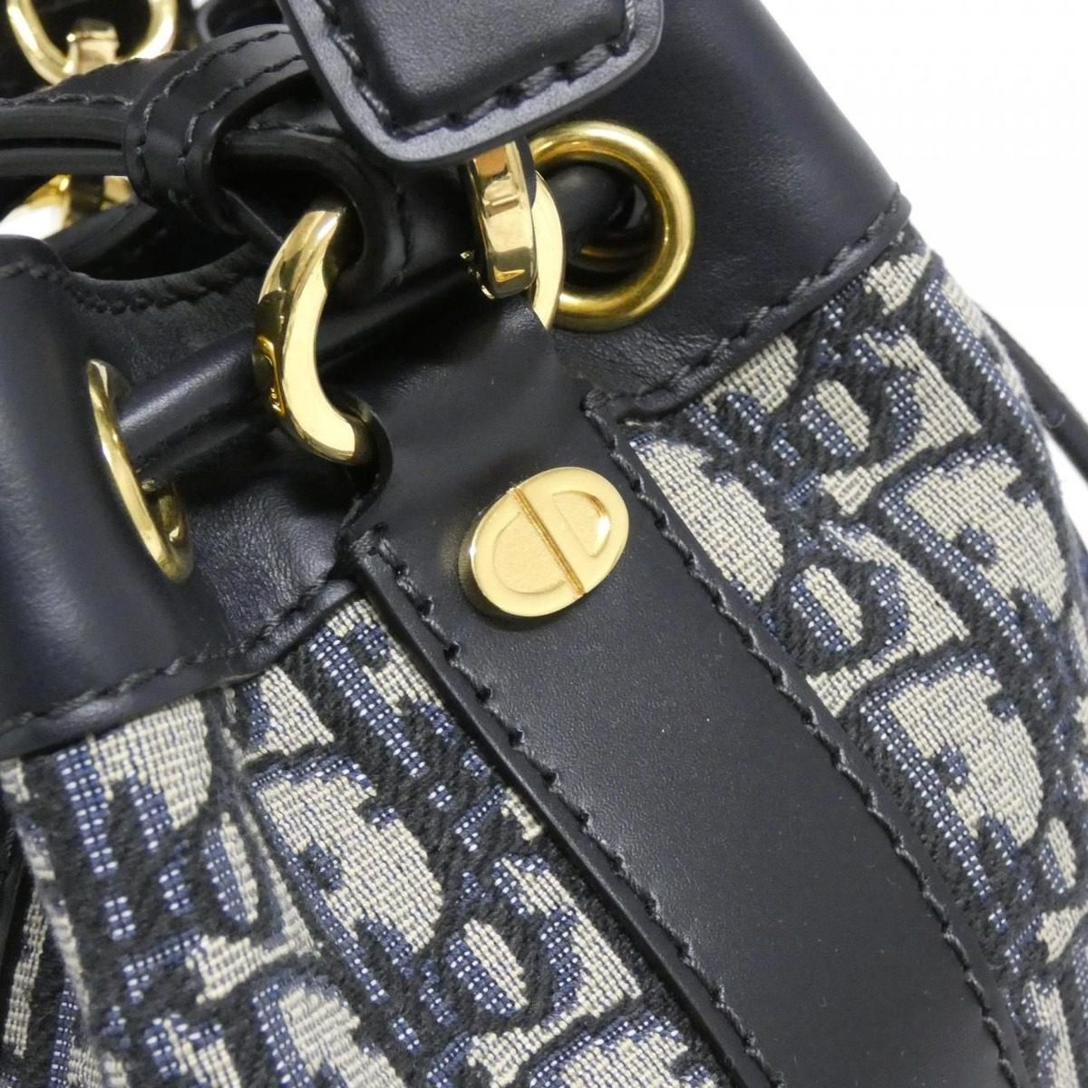 Dior Oblique Backpack Gold — view 4
