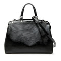 Louis Vuitton Epi Electric MM 2-Way Shoulder Bag Noir Black Patent Leather