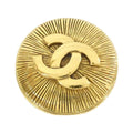 Chanel Vintage Brooch Gold