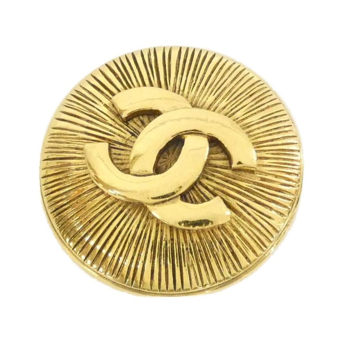 Chanel Vintage Brooch Gold
