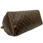 Louis Vuitton Speedy 40 Monogram Leather Boston Bag Brown — view 7