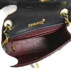 Chanel Shoulder Lambskin Black Bag — view 5