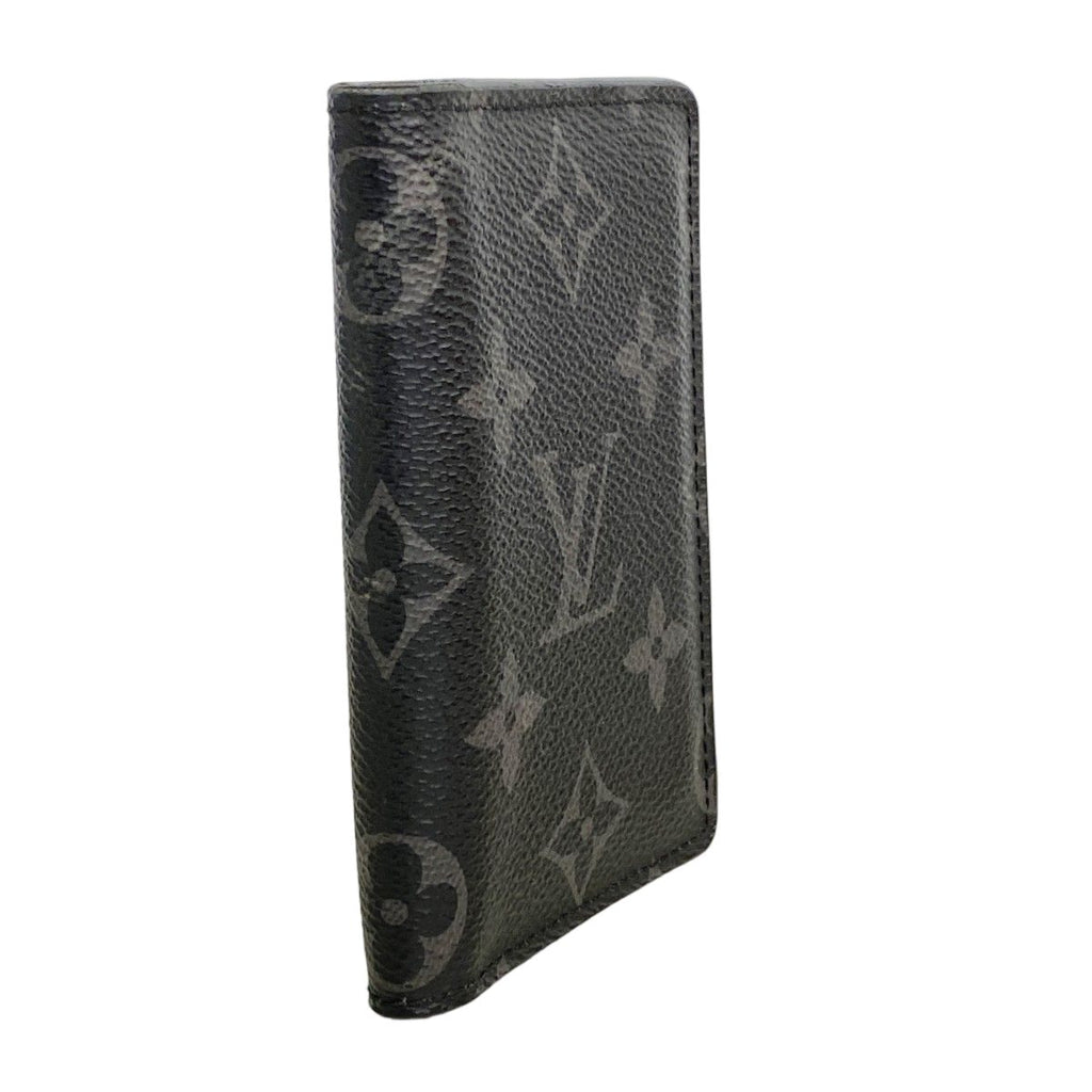 Louis Vuitton Card Case Monogram Eclipse Organizer de Poche Black — view 2