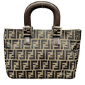 Fendi Handbag Nylon Leather