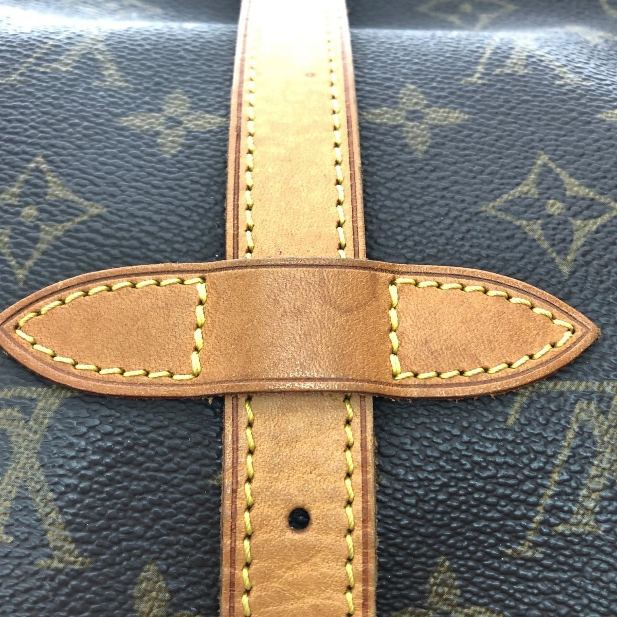Louis Vuitton Shoulder Bag Monogram Saumur 30 Brown — view 5