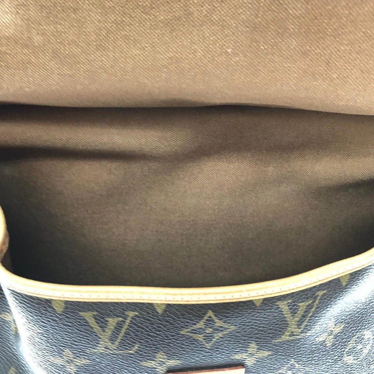 Louis Vuitton Shoulder Bag Monogram Saumur 30 Brown — view 7