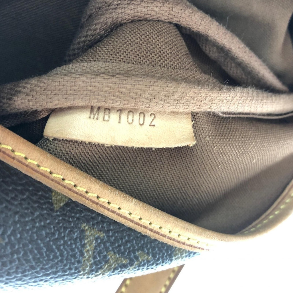 Louis Vuitton Shoulder Bag Monogram Saumur 30 Brown — view 9