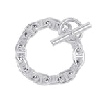 Hermes Bracelet Chaine D'ancre MM 13 Links Silver