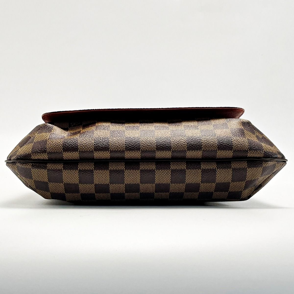 Louis Vuitton Damier Musette Brown Shoulder Bag Gold Hardware — view 2