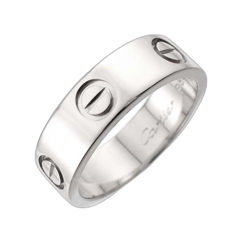 Cartier Love Classic 52 Ring Pt Platinum