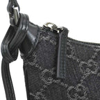 Gucci Shoulder Bag GG Denim Horsebit Slim Small — view 6