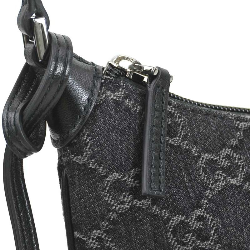 Gucci Shoulder Bag GG Denim Horsebit Slim Small — view 6