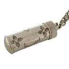 Louis Vuitton Monogram Strass Pill Case Necklace Pendant Chain Logo — view 4