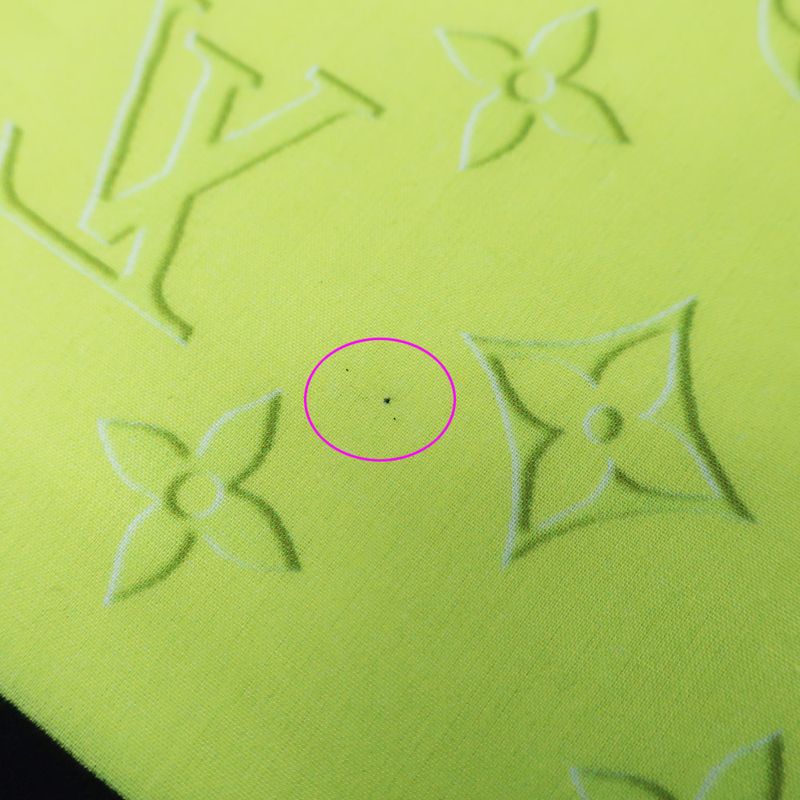Louis Vuitton Handkerchief Monogram Logo Yellow Blue — view 9