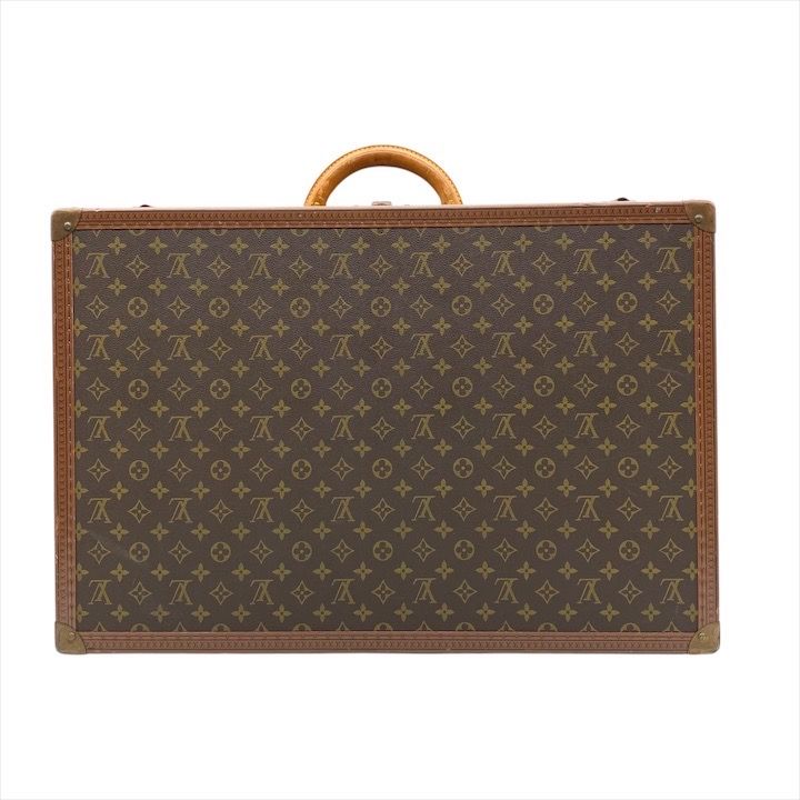 Louis Vuitton Monogram Alzer 65 Vintage Trunk Case — view 3