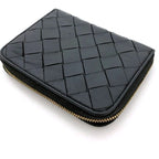 Bottega Veneta Coin Case Black Intrecciato — view 5