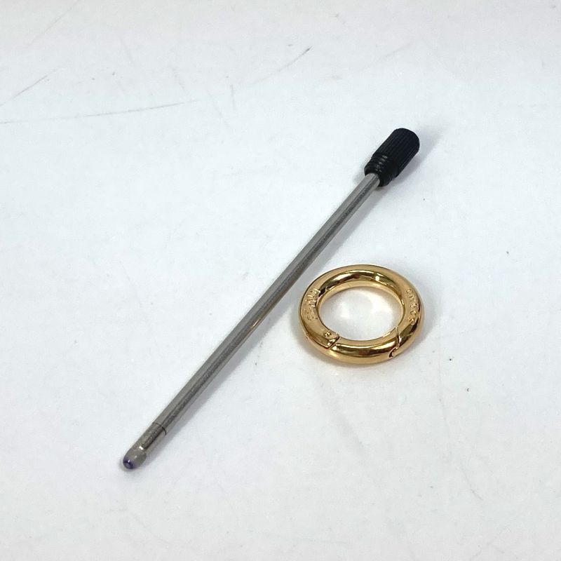 Fendi Earrings Scribble Pen Metal Silver — view 7