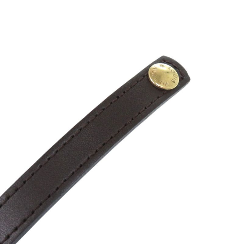 Louis Vuitton Leather Brown Shoulder Strap 0610 — view 6
