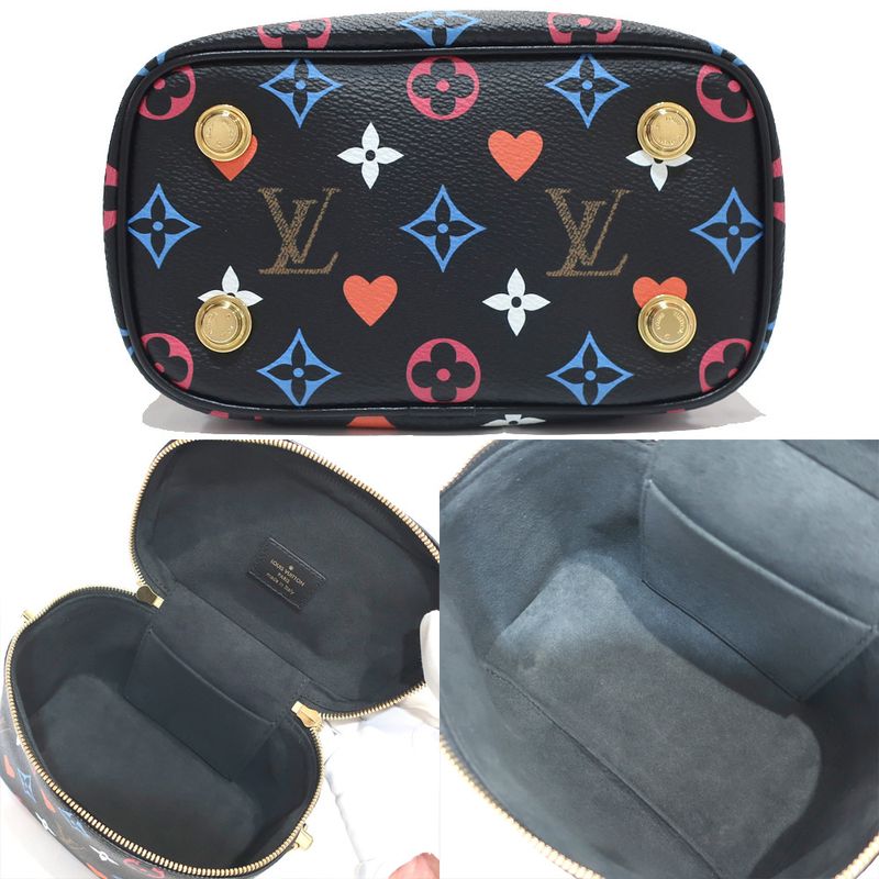 Louis Vuitton Vanity PM Monogram Gameon Black Gdhardware — view 7