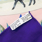 Hermes Carre 140 Tropiques Cashmere Silk Multicolor Scarf 0823 — view 5
