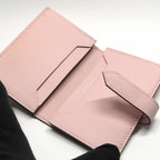 Hermes Bearn Card Case V-epson Mauvepere Silver Hardware Leather — view 8