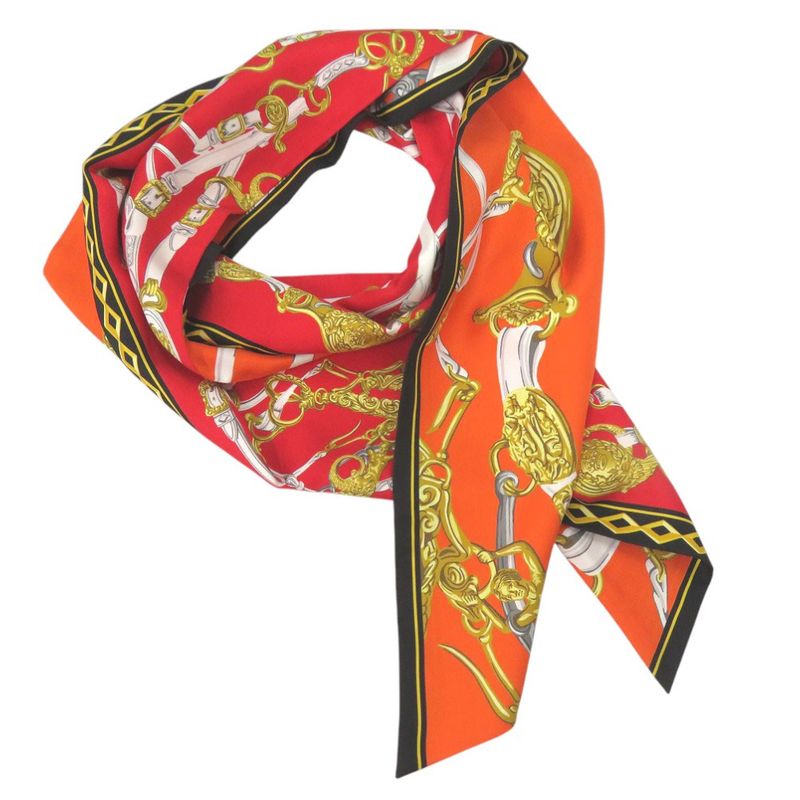 Hermes Brides De Gala Maxi Twilly Scarf Silk — view 7
