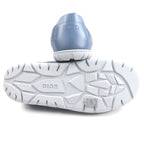 Dior Homme Nylon Leather Oblique Padet Snow Slipper Slip-on Blue Grey 41 — view 4