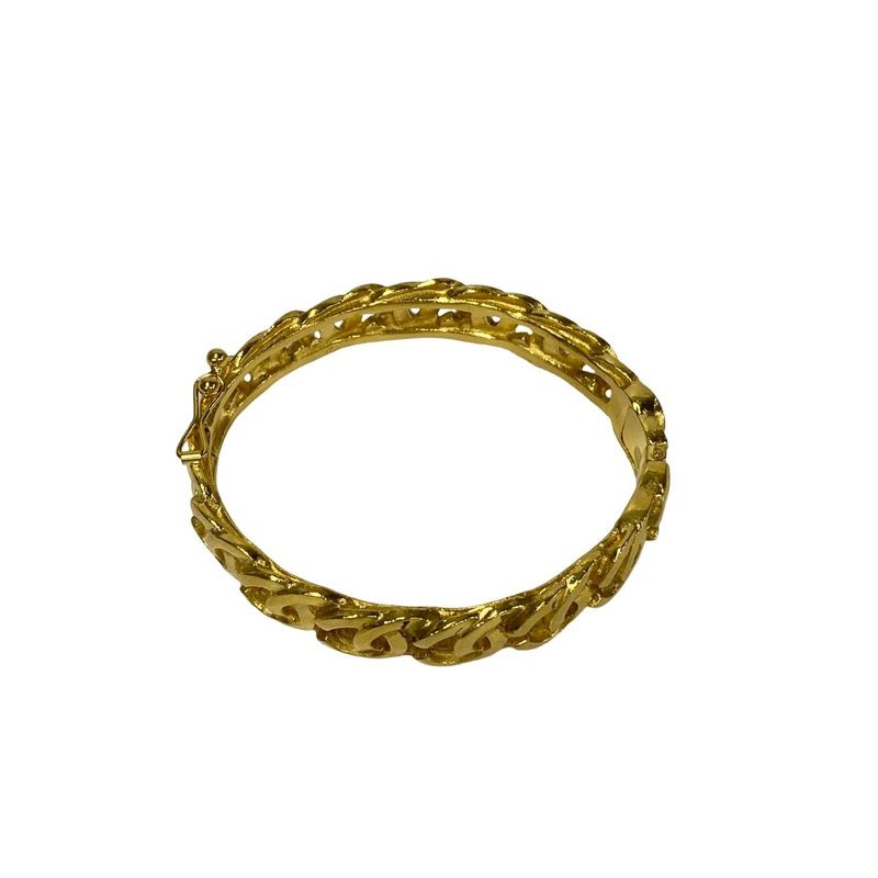 Chanel 95 Coco Mark GP Bangle Bracelet Accessory — view 5