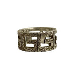 Gucci Square G Arabesque Silver 925 Ring No 18 Accessory — view 6