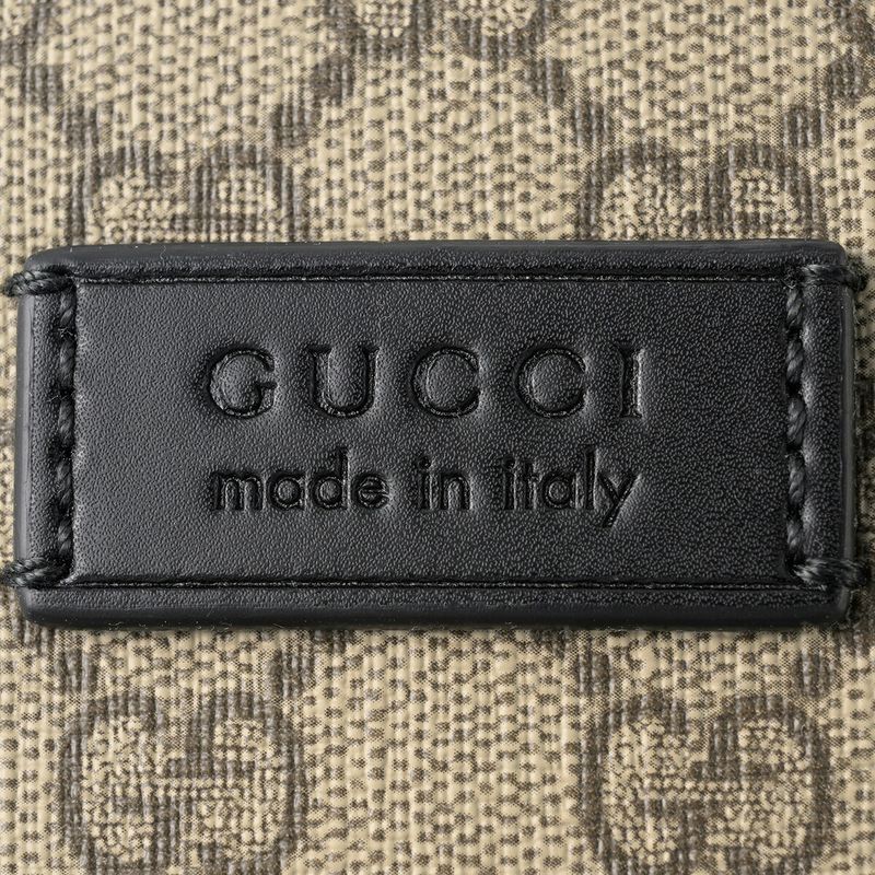 Gucci Backpack GG Supreme Beige Black — view 7