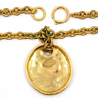Chanel Coco Mark Gold Plated 93 P 110.4 g Necklace — view 9