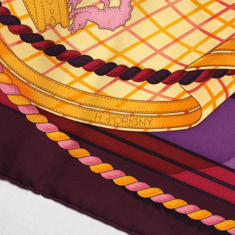 Hermes Grande Tenue Horse Ceremonial Dress Carre 90 Scarf — view 5